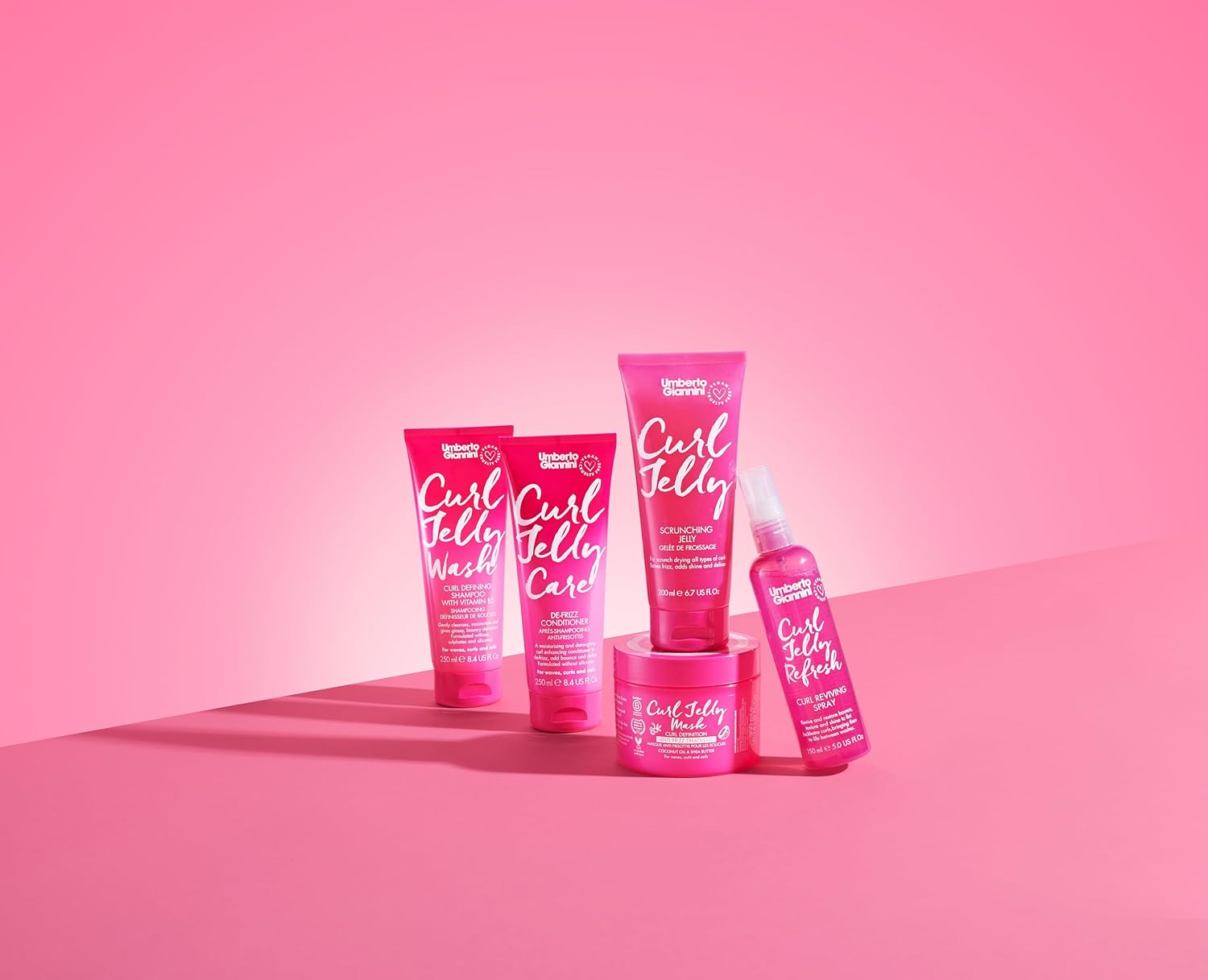 Umberto Giannini Curl Jelly Care De-Frizz Conditioner 250 Ml