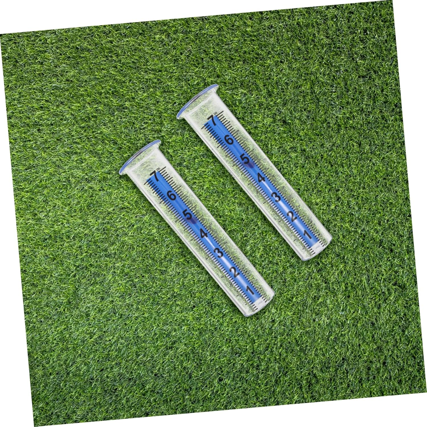 UPKOCH 4PCS Plastic Rain Gauge Replacement Tubes with Scale Crack-Resistant Outdoor Rain Measurement Tool for Garden Lawn Greenhouse School Weather Science and Irrigation Use image number 4