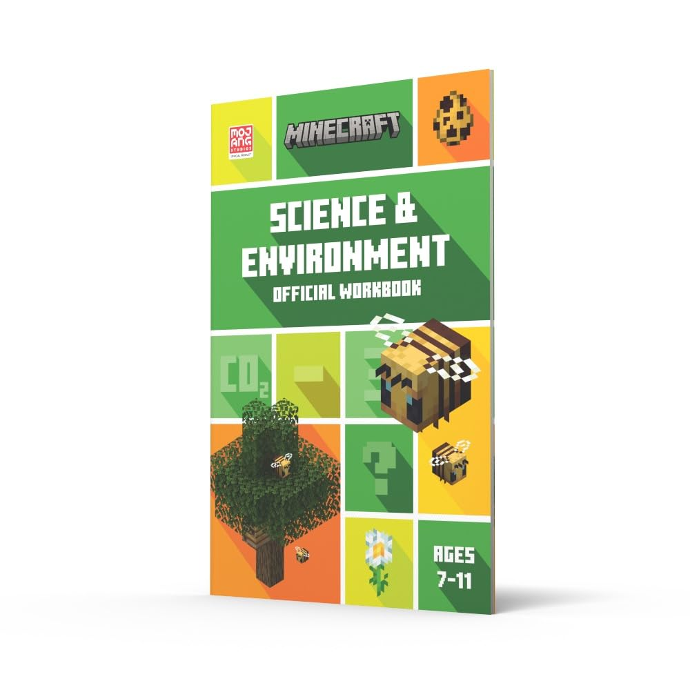 Minecraft STEM Science and Environment: Ignite Your Child'S Passion for STEM with This Official Minecraft Learning Resource, Full of Scientific Adventures and Challenges.