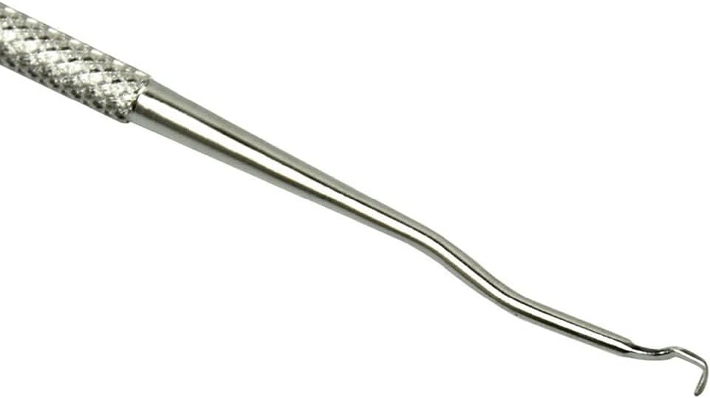 1 Piece Silver Beekeeping Grafting Tool Double Head Beekeeping Grafting Needle Beekeeping Moving Needle Tool Stainless Steel Queen Moving Needle Queen Bee Grafting Tool Patio, Farm and Ranch image number 3