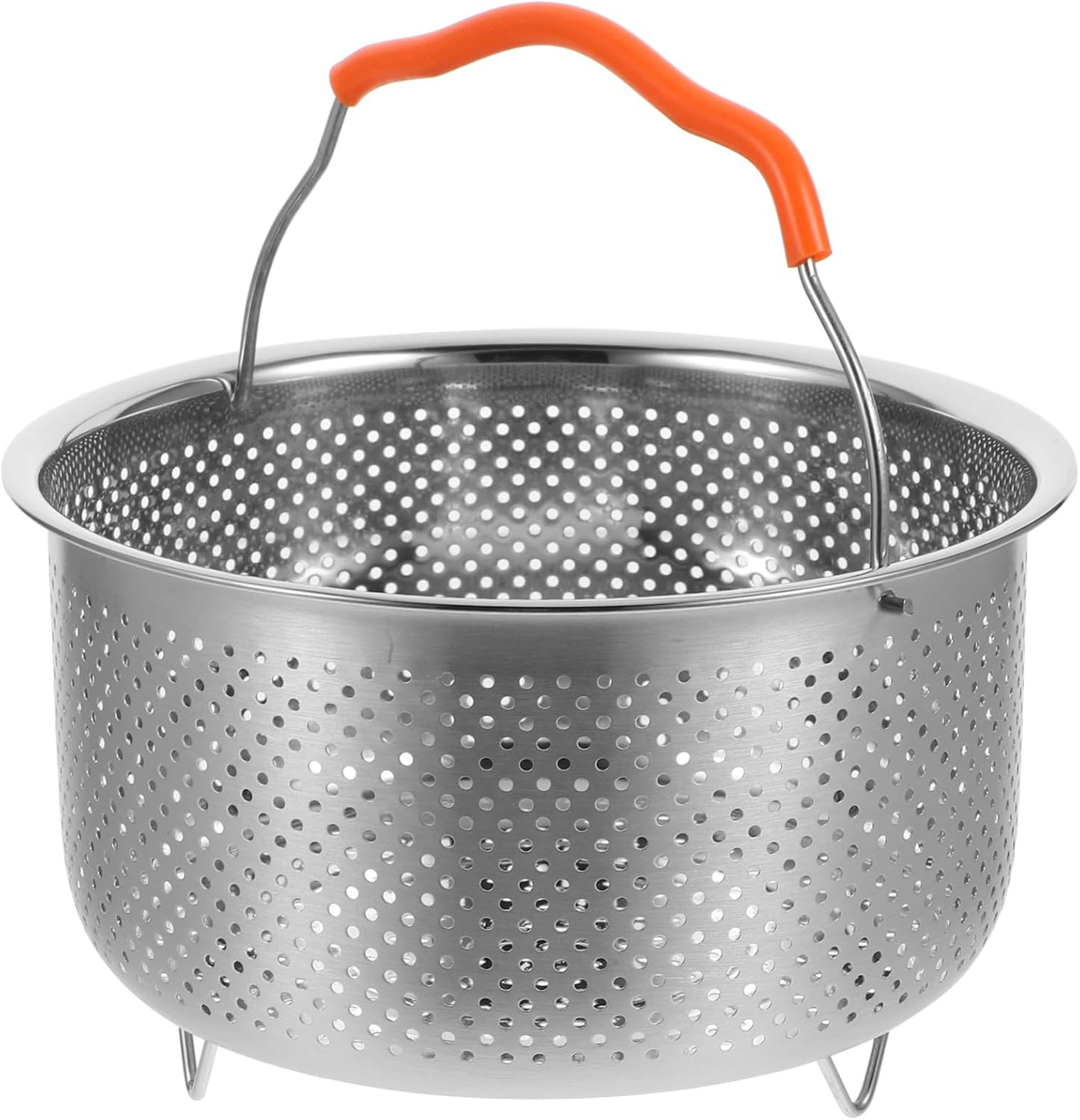 FUNOMOCYA Stainless Steel Steamer Rack Versatile Steaming Basket for Rice Cookers and Pots Food Steaming Holder for Healthy Cooking and Vegetable Preparation