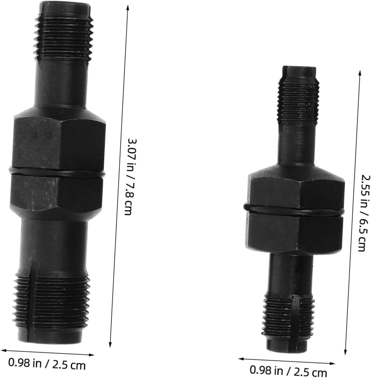 TINEASUR 2Pcs Spark Plug Thread Cleaning Tool Engine Spark Plug Thread Repair Kit for Automotive Maintenance image number 5