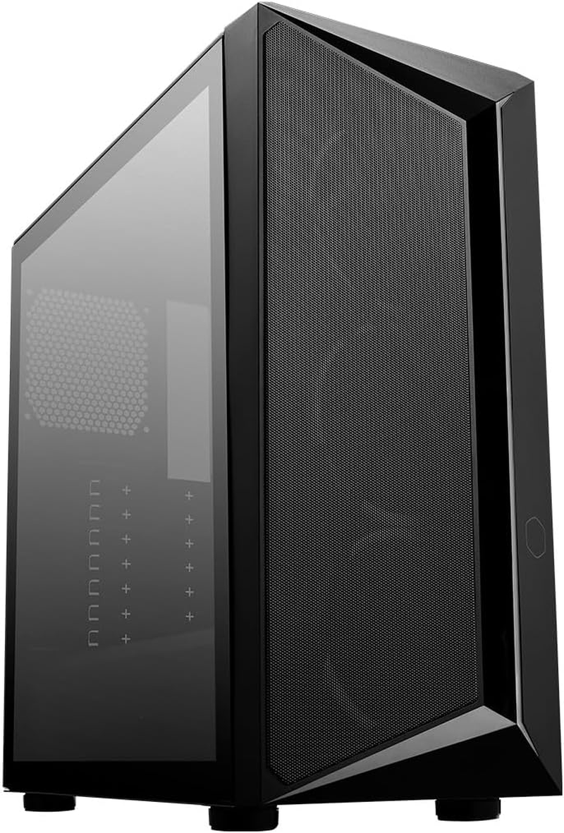 Cooler Master CMP 510 PC Case - Mid-Tower Chassis with ARGB Strip, Mesh Front Intake, 3 X 120Mm ARGB Fans, Tempered Glass Side Panel, Versatile Cooling & Component Support, Breathable PSU Shroud image number 2