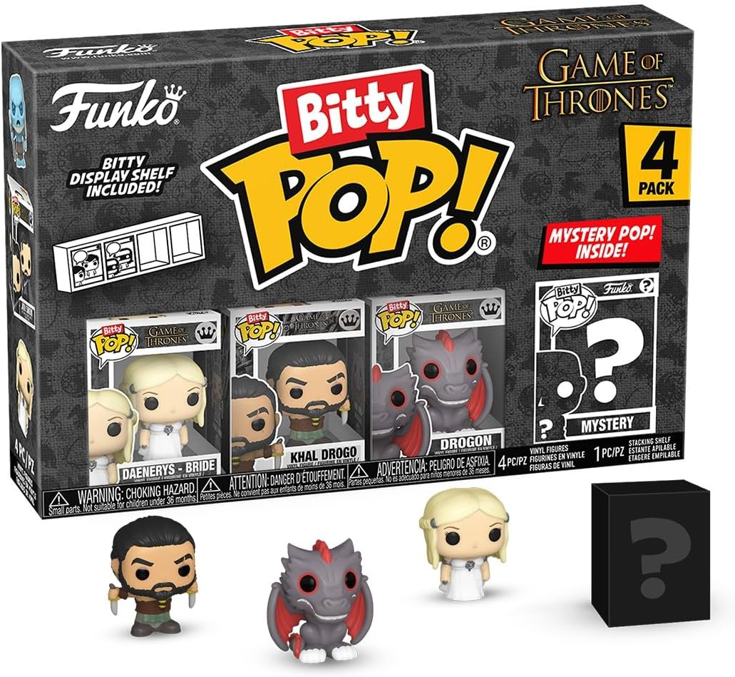 FUNKO Bitty POP!: Game of Thrones - Khaleesi 4-Pack image number 2