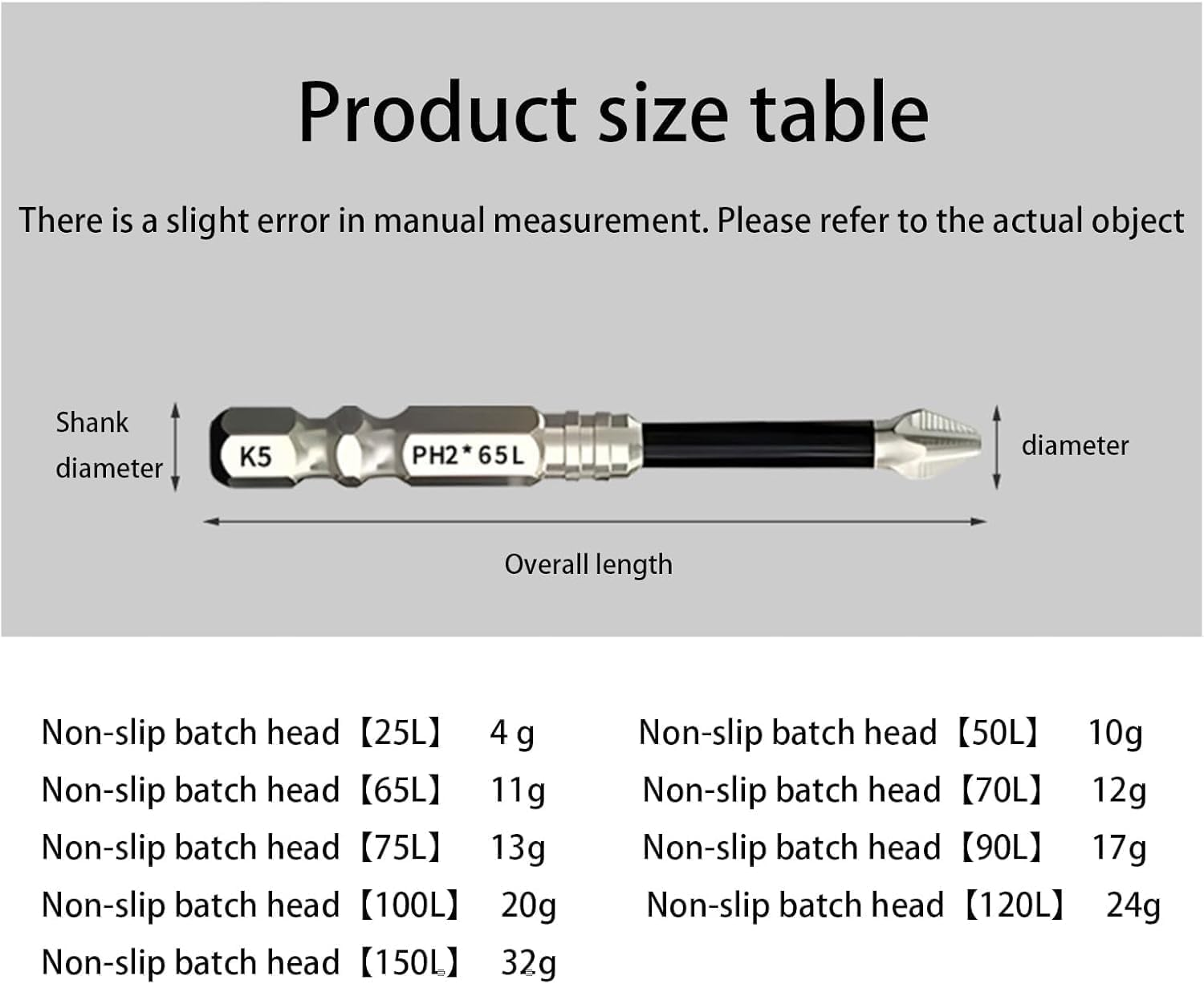 High Magnetic Screwdriver Drill Bit Set 9Pcs,Durable Hardened Steel Drill Bits for Electric & Hand Tools，Strong Magnetic & High Hardness Screwdriver Accessories image number 1