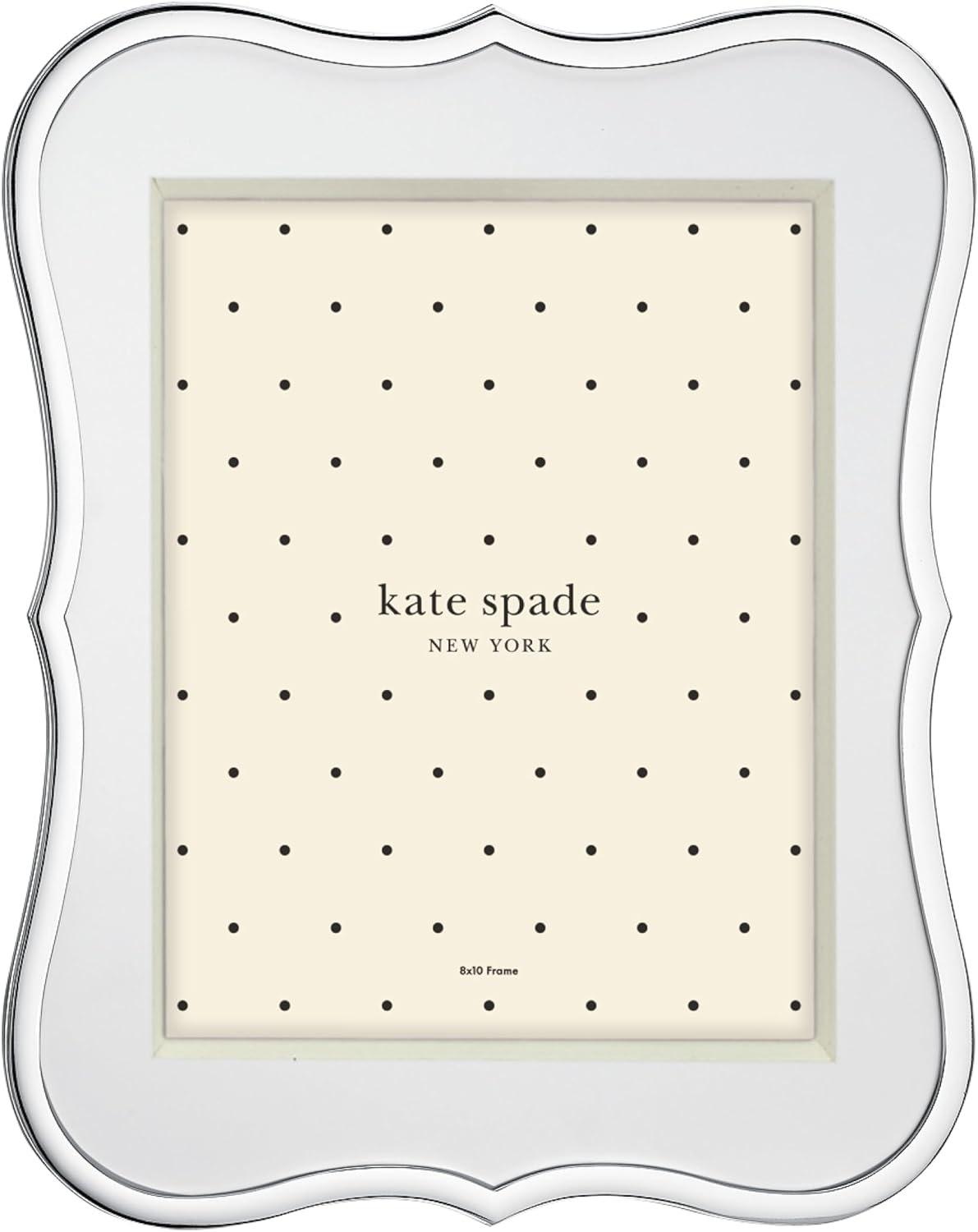 Kate Spade New York Crown Point Double 5" X 7" Frame, 2.60 LB, Silver