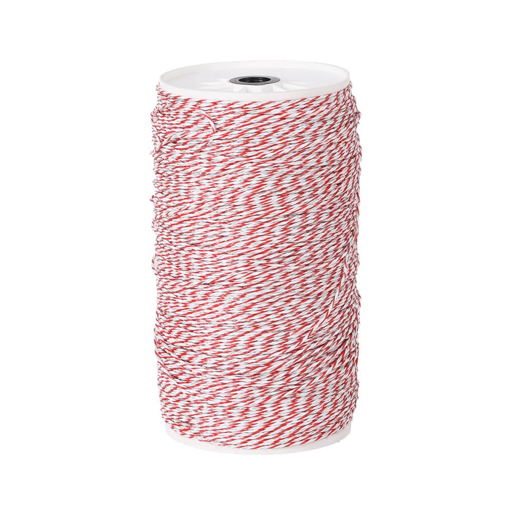 Giantz Electric Fence Wire 1000M Fencing Kit Poly Tape Rope Stainless Steel Farm