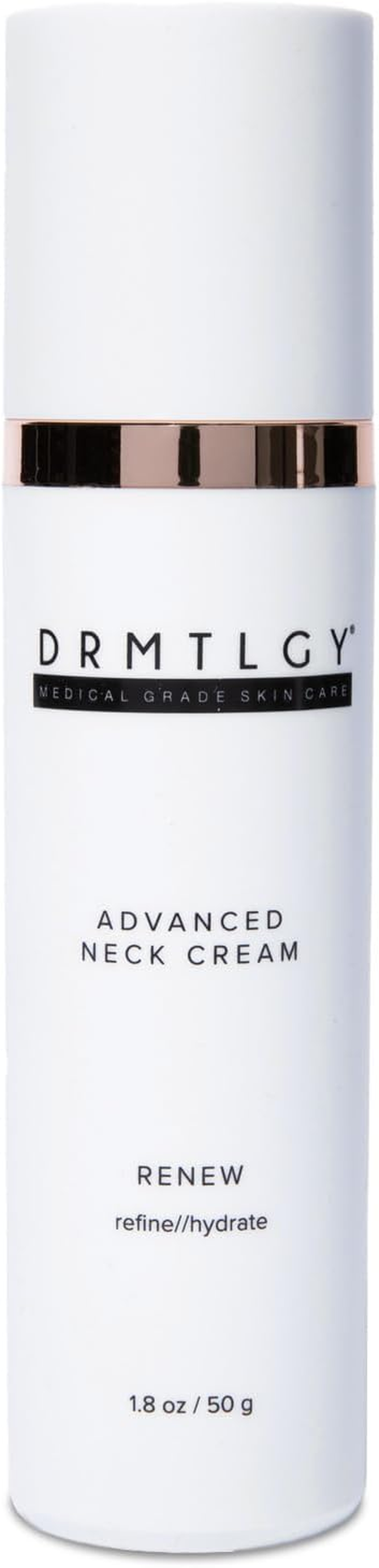 DRMTLGY Advanced Neck Firming Cream - Tightening & Lifting Sagging Skin, Peptides & Vitamin E, 1.8 Oz image number 3