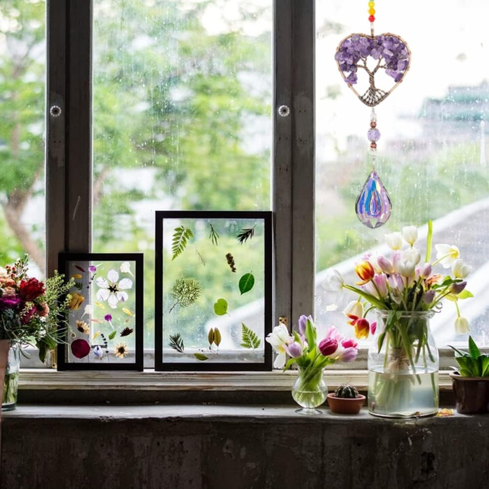 WULILONG Protection Amulet Pendant Necklace - Purple image number 2