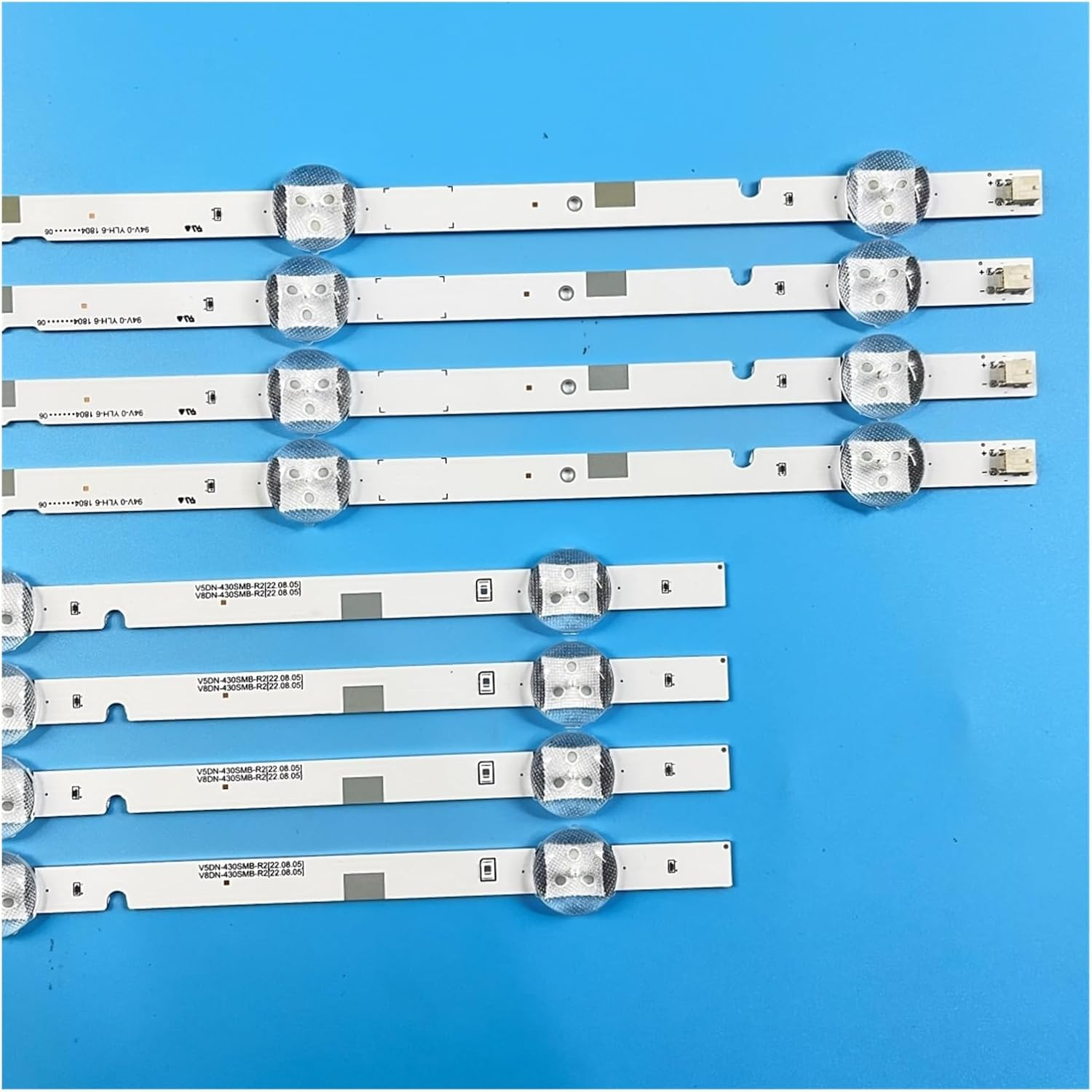 LED Backlight Bar for V8DN-430SMA-R0 430SMB UE43N5300AU UE43N5000 UN43J5290 UN43T5300 BN96-46570A 46571A HG43AD570SJXXZ (Color : Kit 8Pcs for 1 TV) image number 1