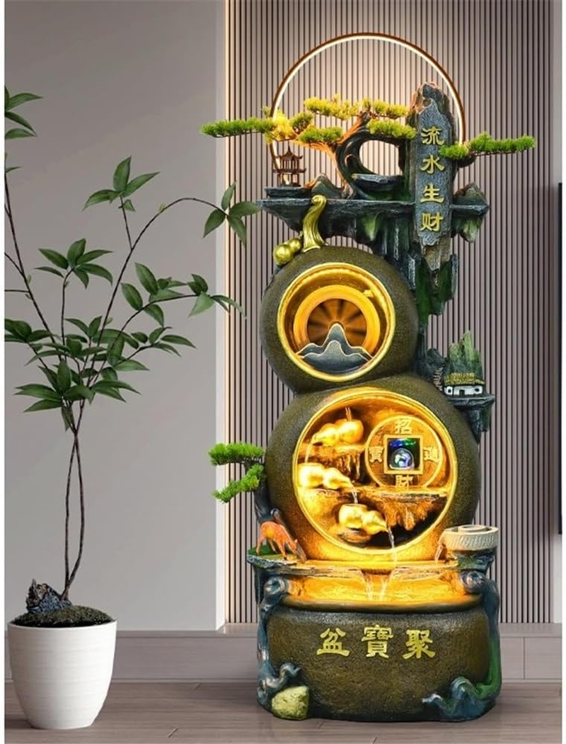Outdoor Fountain Living Room Water Ornaments Circulating Entrance Office Fountain Landscaping Decorations image number 4