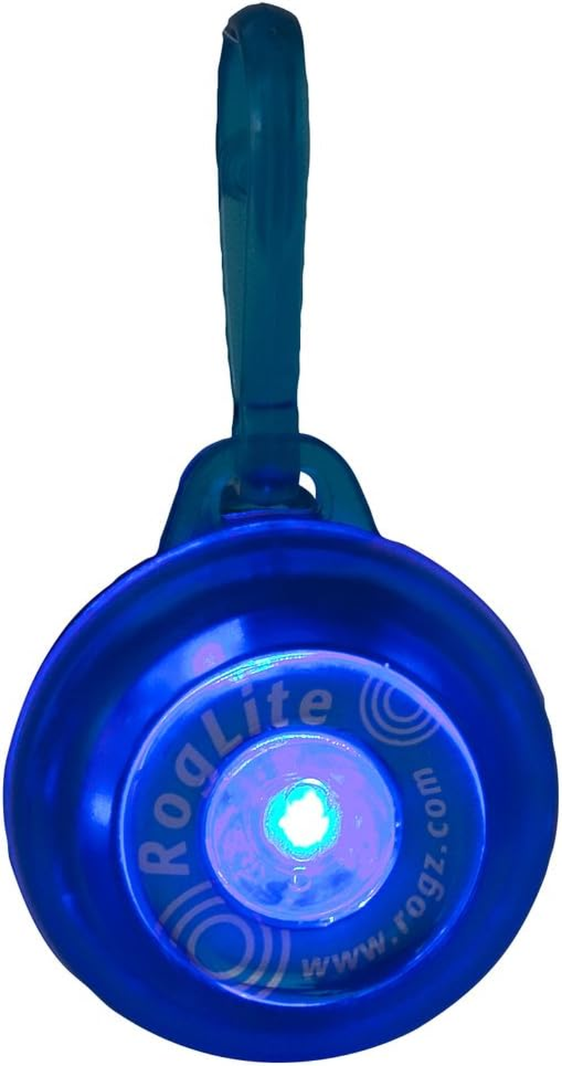 Rogz Roglite Glow for Dog,, Blue, Medium