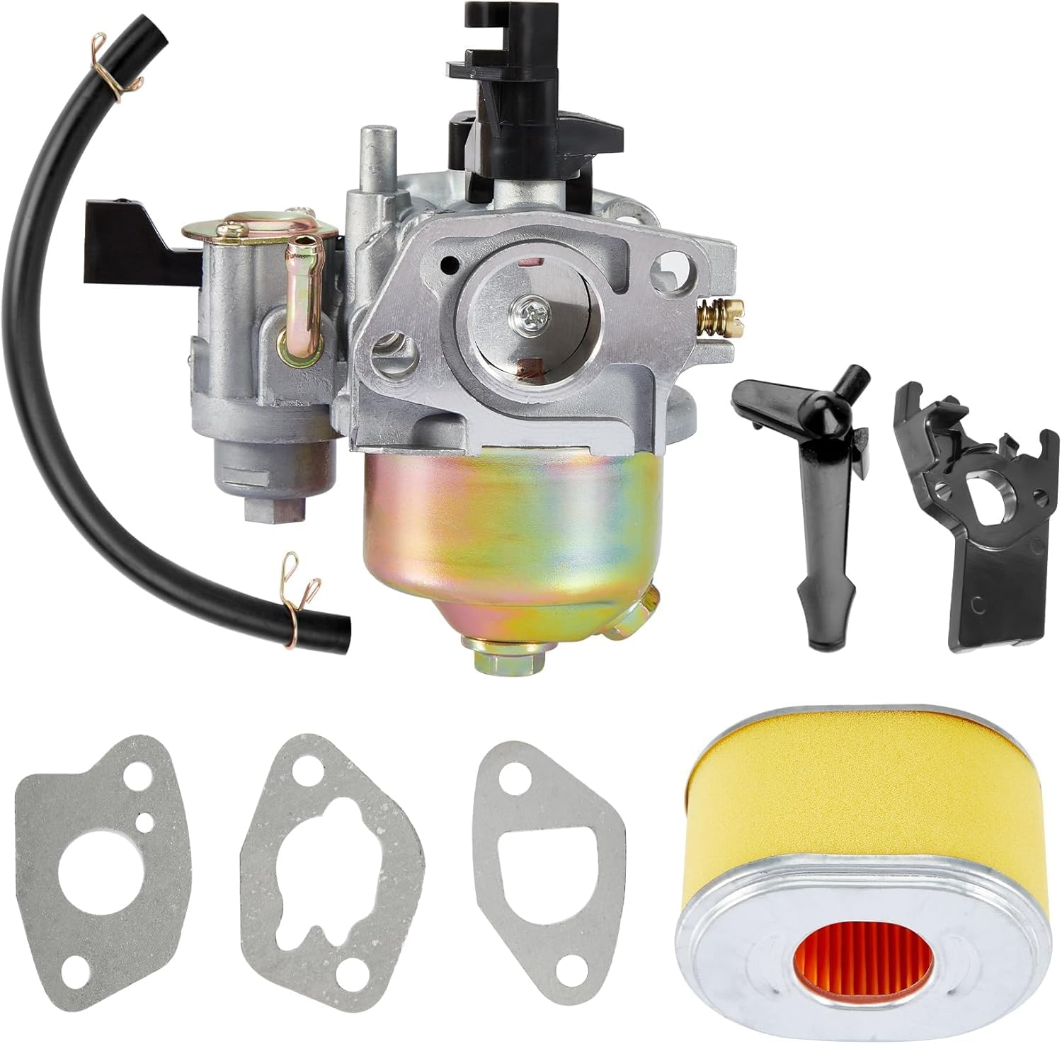 GX160 Carburetor Fits for Honda GX120 GX140 GX160 GX200 5.5HP 6.5HP Engine Replacement for 16100-ZH8-W61 16100-ZH7-W51 (01) image number 4