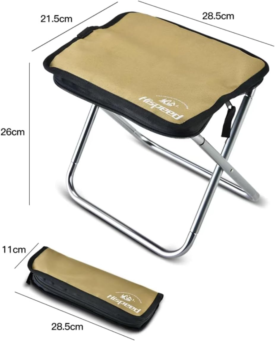 Compact Pocket-Size Chair. Lightweight and Foldable. Takes Seconds to Setup. Perfect for Camping & Fishing, Ideal as Beach, Outdoor, and Travel Chair with Tote Bag. image number 6