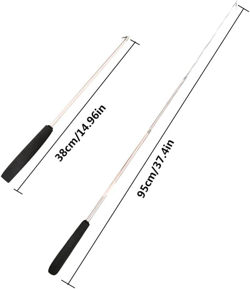 Cat Feather Teaser - Interactive Cats Handheld Teaser Wand Toy with Bell | Five Replacement Head Cat Stick Pet Toy Wand for Kitten Cat Having Fun Exerciser Playing image number 1