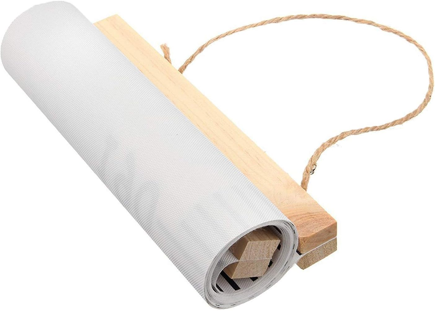 Minomia Kids Growth Chart, Wood Frame Fabric Canvas Height Measurement Ruler from Baby to Adult for Child'S Room Decoration 7.9 X 79In (7.9 X 79In, Pink & Grey) image number 4