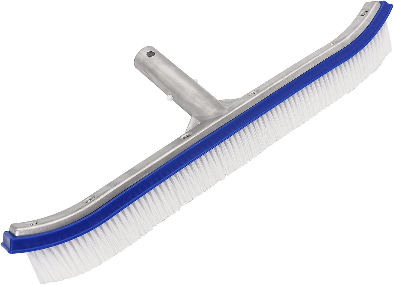 Pool Brush Valuehall 17 Inches Aluminium Swimming Pool Cleaning Brush Heavy Duty Pool Brush Head for Swimming Pool Bathtubs Walls Tile Floors V7G05 image number 3