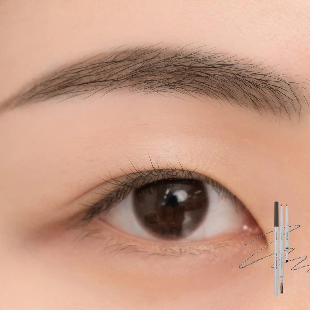Romand Han All Sharp Brow Eyebrow Pencil, C1 Classic Gray - C2 Grace Taupe image number 3