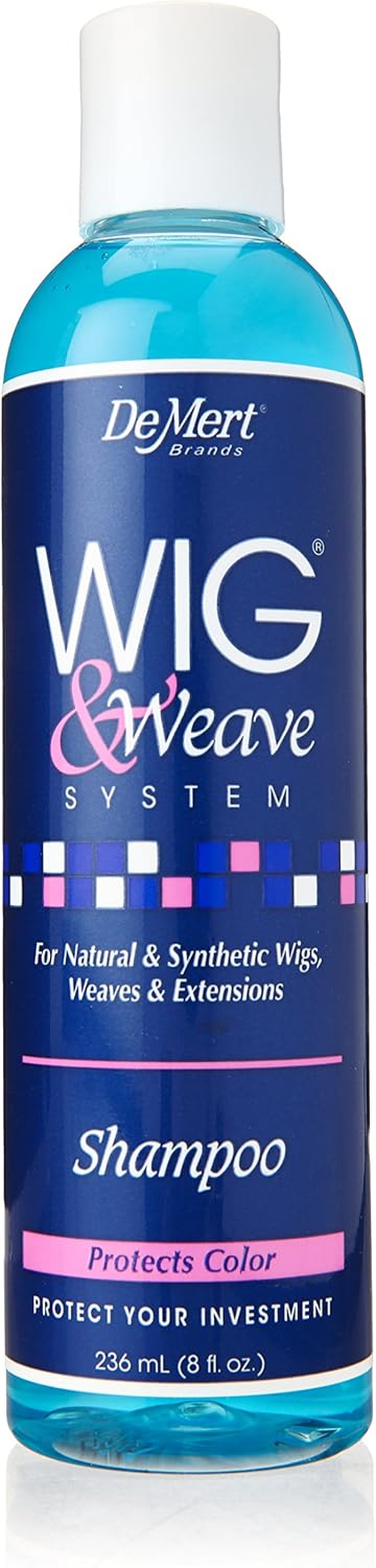 Demert Wig & Weave System Shampoo for Natural and Synthetic Hair 8 Oz image number 1