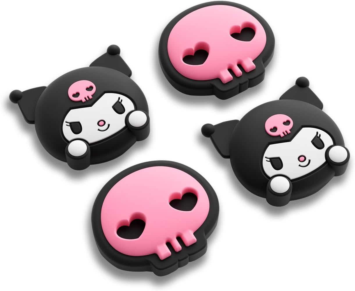 Kuitmor Thumb Grip Caps Compatible with Nintendo Switch 2, Silicone Joystick Grip Caps for Switch 2025, 4Pcs image number 2