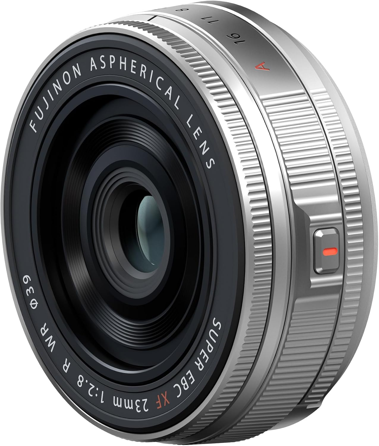 Fujifilm Fujinon Xf23Mmf2.8 R WR Lens, Silver
