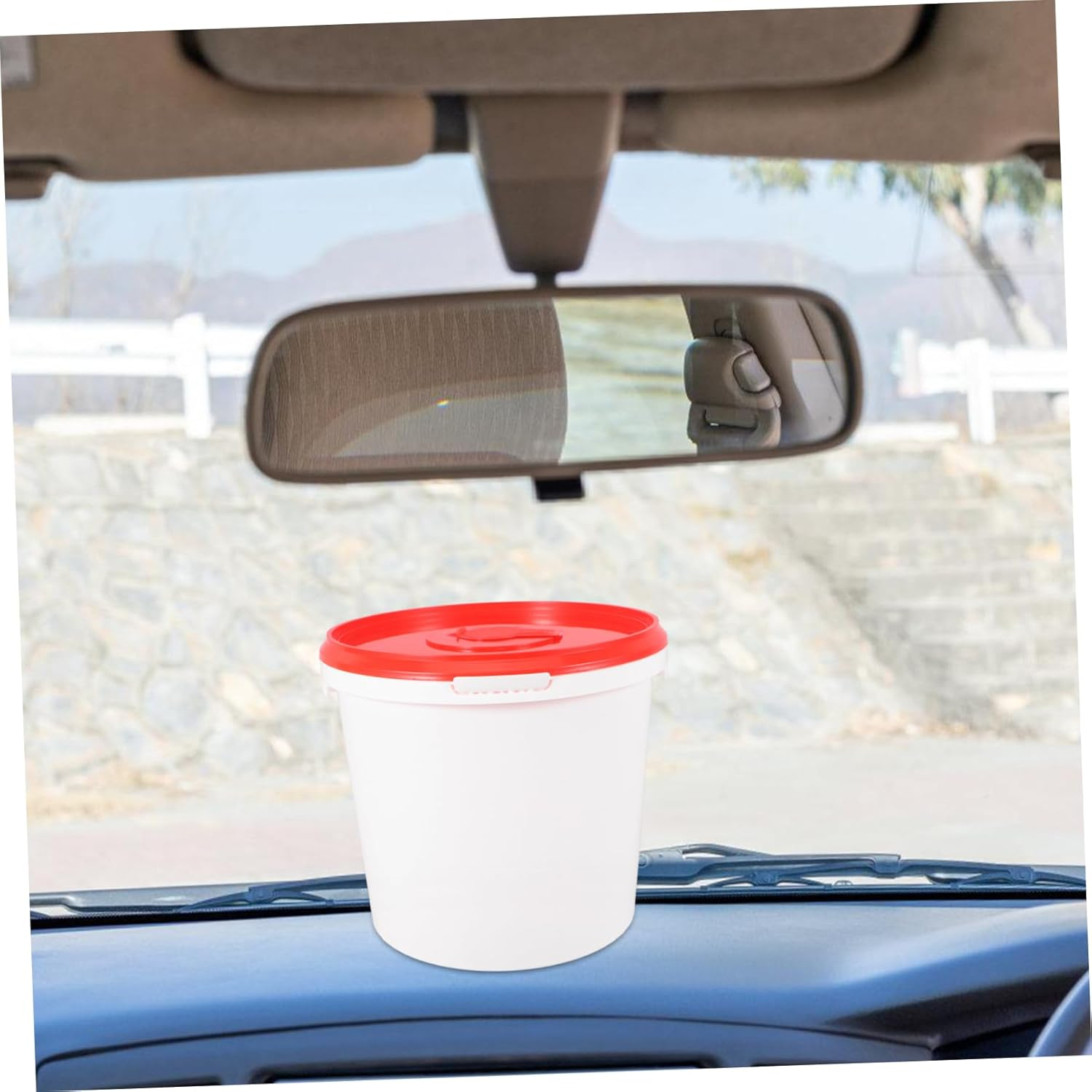 TIDTALEO Portable Reusable Wet Wipes Bucket Wipe Dispenser for Car Travel Diapers Storage Holder Bathroom Use image number 2