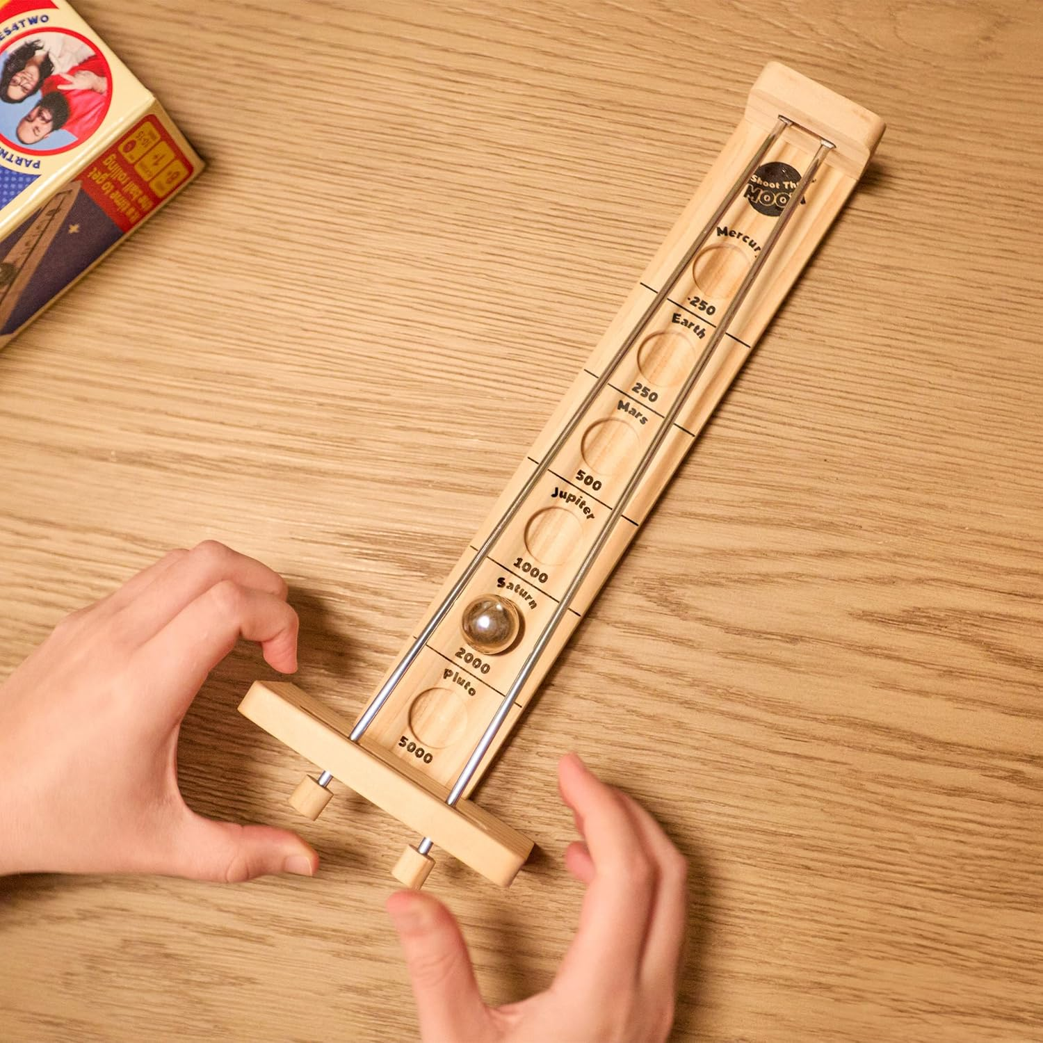 Shoot the Moon Game &mdash; Balancing Game with Moon Ball, Table Games, Retro Games, Bar Games for Adults by Relatable image number 2