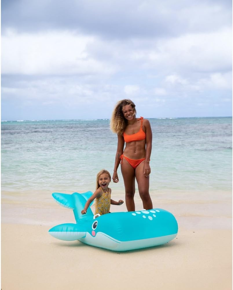 Intex Whale Pool Inflatable Ride-On, Blue, 1.68 M X 1.4 M image number 1