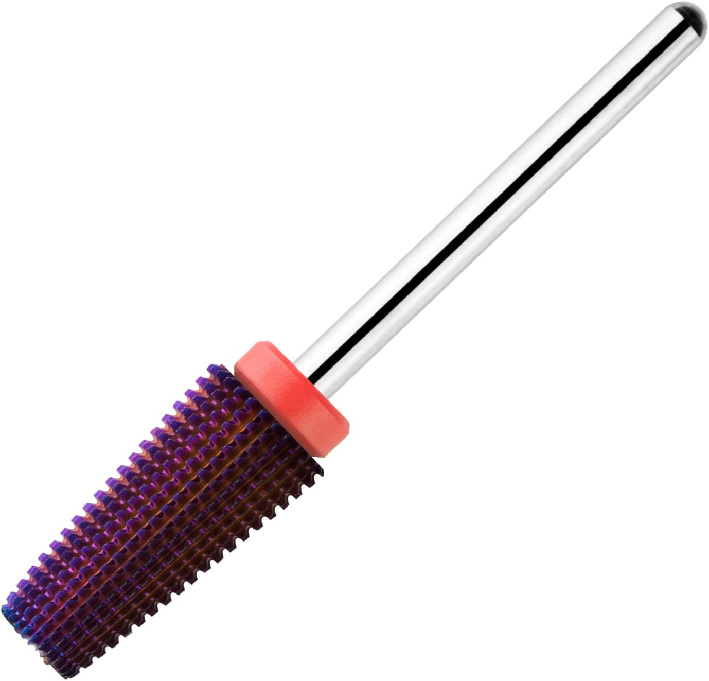 BNG 5-In-1 Cutter Bit for Gel Nails, Carbide Nail Cutter for Acrylic Nails, Professional 3/32 Inch Electric Nail Drill, Tungsten Steel Bits Manicure Pedicure Salon Tool (Fine, Purple) image number 5