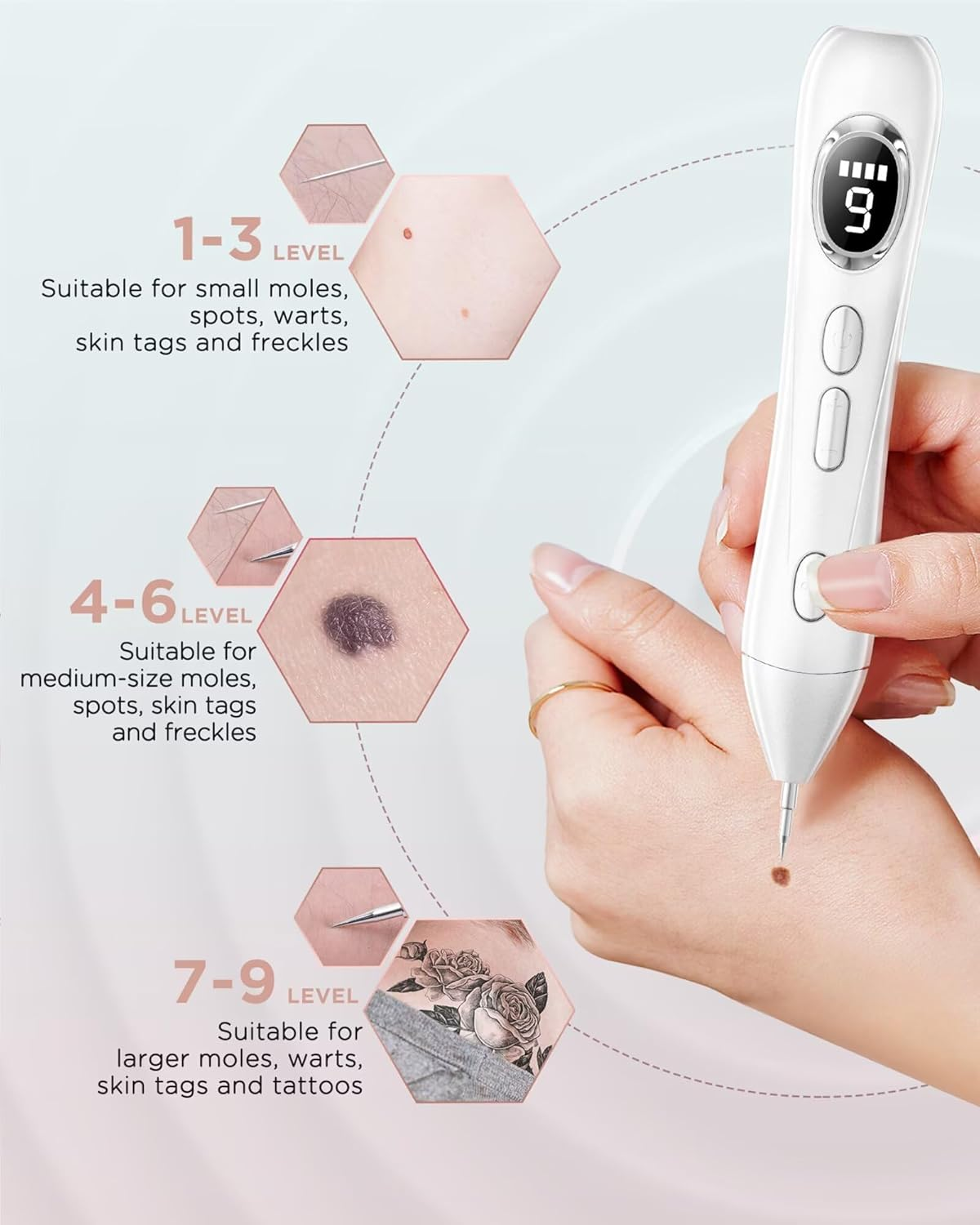 Skin Tag Remover - for Home Use, Portable Removal Kit for Mole, Wart and Skin Tag for Women and Girls, Fast Acting, Safe and Easy to Use image number 4