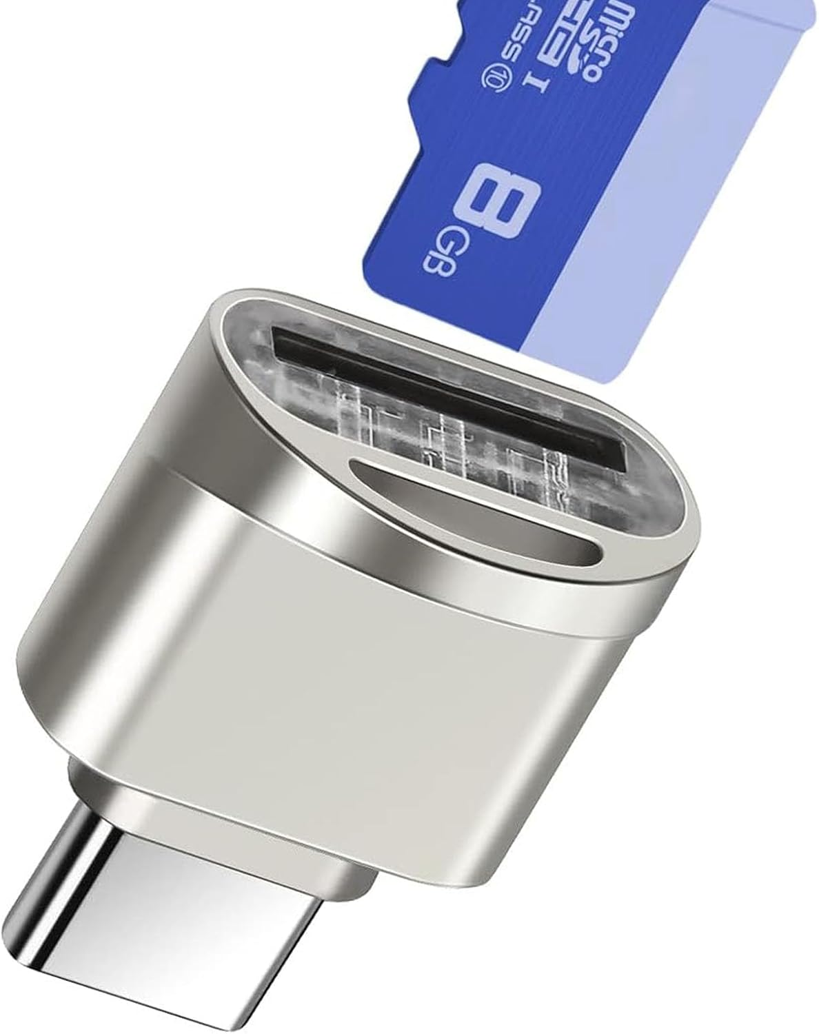 USB C Card Reader Portable Adapter,Type-C Micro SD Card Reader Super Speed Technology, Supports Micro SDXC, Micro Sdhc,Mac OS X and Andriod image number 3