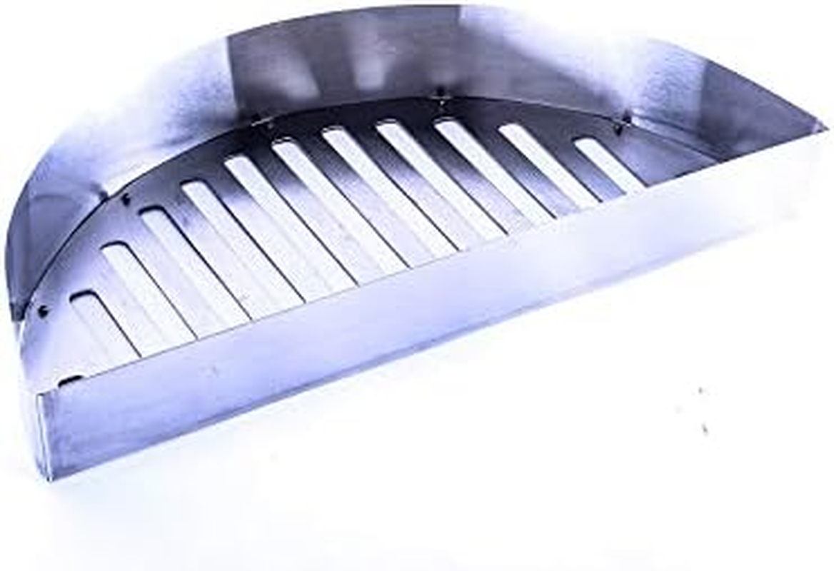Half Moon Searing Tray Charcoal Basket for Char-Griller Akorn Kamado, Blaze Grill Kamado, Pit Boss 24, and Many Large Kamado Grills image number 1