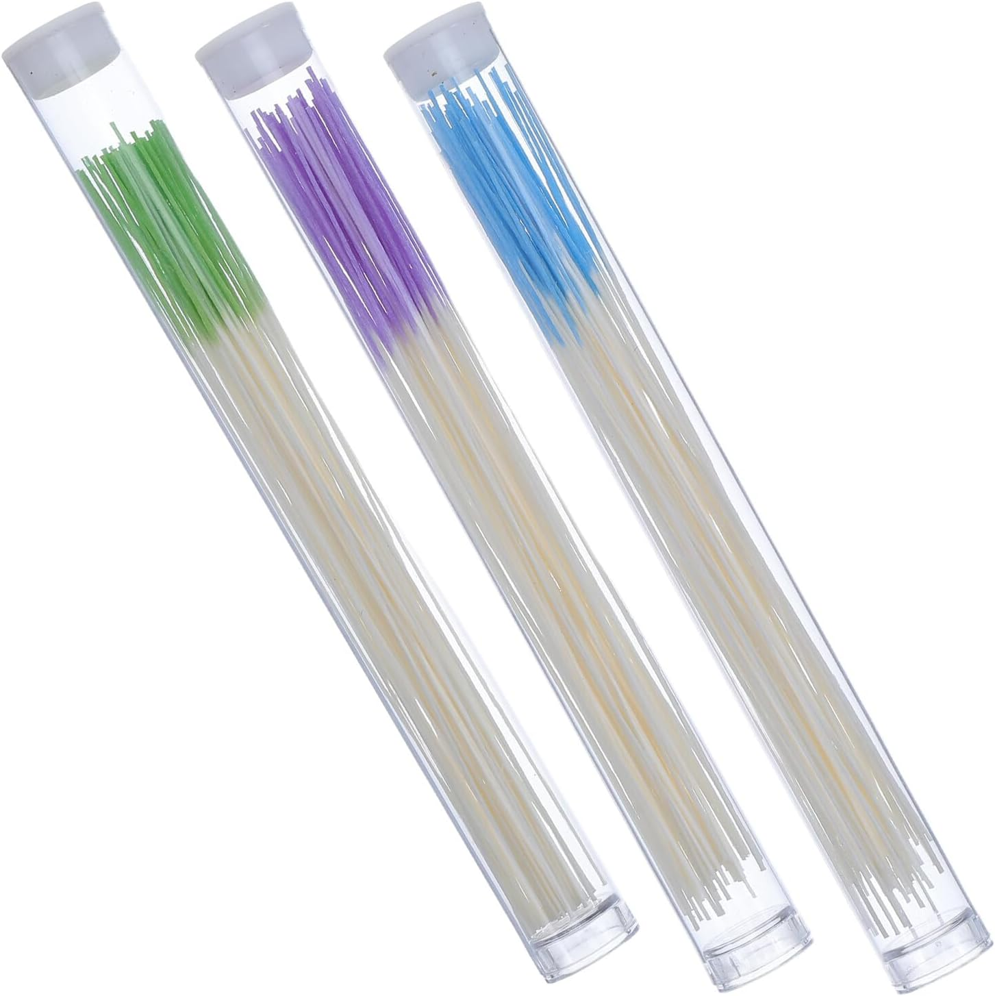 Gogogmee 180Pcs Ear Piercing Hole Cleaning String Aftercare Tool with 3 Tubes (Green, Purple, Pink 60Pcs Each) Ear Hole Cleaning Cord for Women and Men Piercing Care image number 6