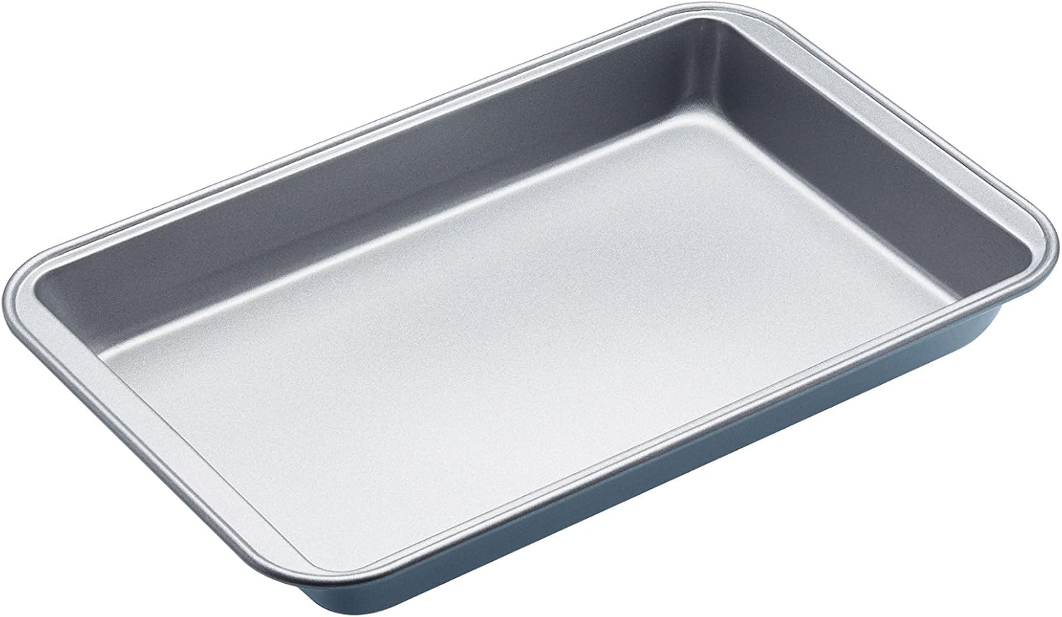 Kitchencraft KC2BK3 Roasting Tin/Baking Tray with Non Stick Coating, 31 X 20 X 3.5 Cm, Silver image number 5