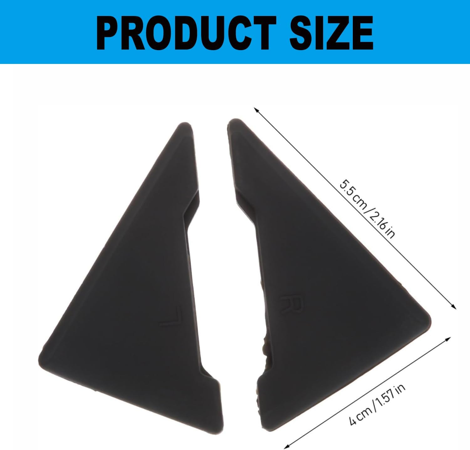 4Pcs Car Door Edge Guard Silicone Protector Covers Durable Corner Bump Absorbers Scratch Auto Edges Protection for Vehicle Doors Protection Covers (Black)