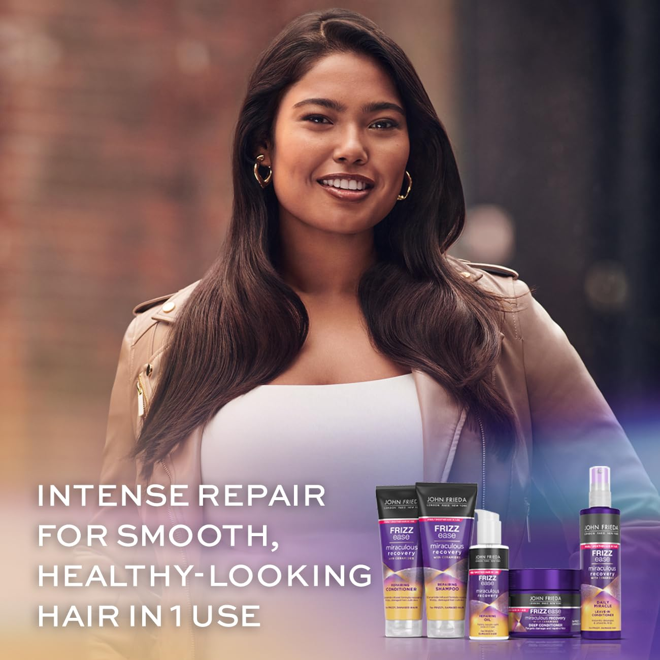 John Frieda Frizz Ease Miraculous Recovery Intensive Deep Conditoner Hair Mask 250Ml, White image number 1