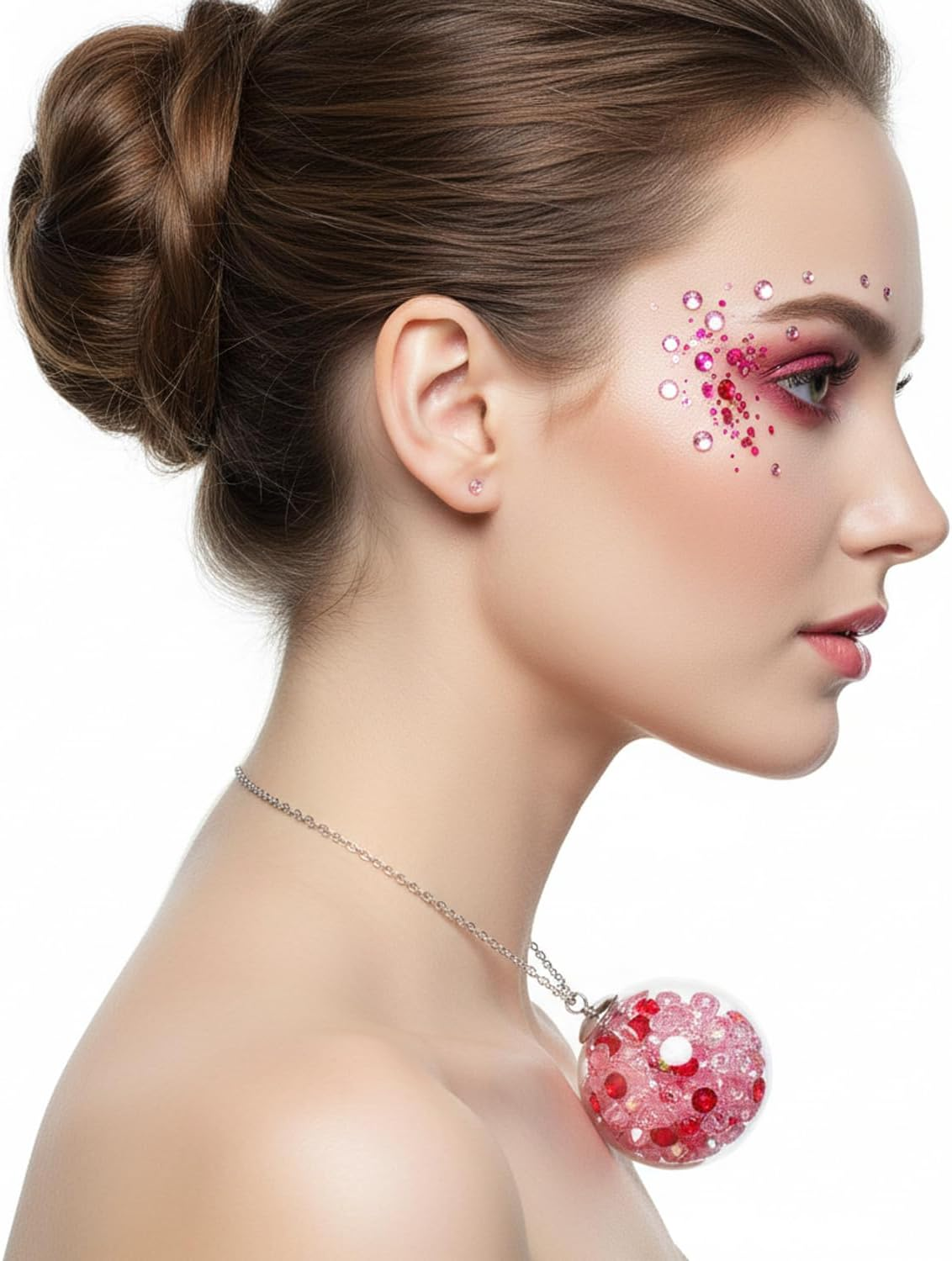 4000Pcs Pink Jelly Resin Rhinestones 3Mm Flatback Sparkly Diamond Gems for Nails, Crafts, DIY Decoration, Bedazzling Art Supplies CRFY image number 4