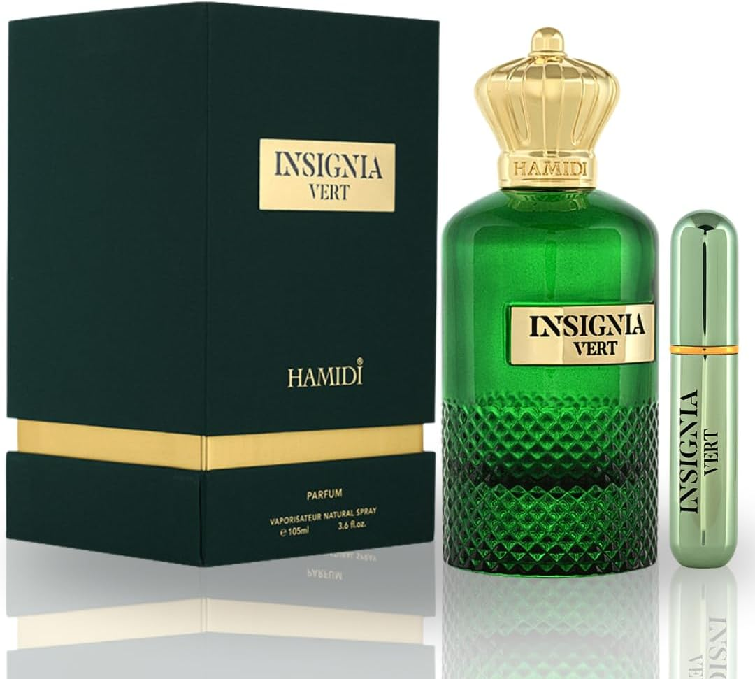 Hamidi INSIGNIA VERT EDP Spray 105ML (3.5 OZ) a Fresh & Elegant Fragrance Experience, Perfume for Women. image number 1