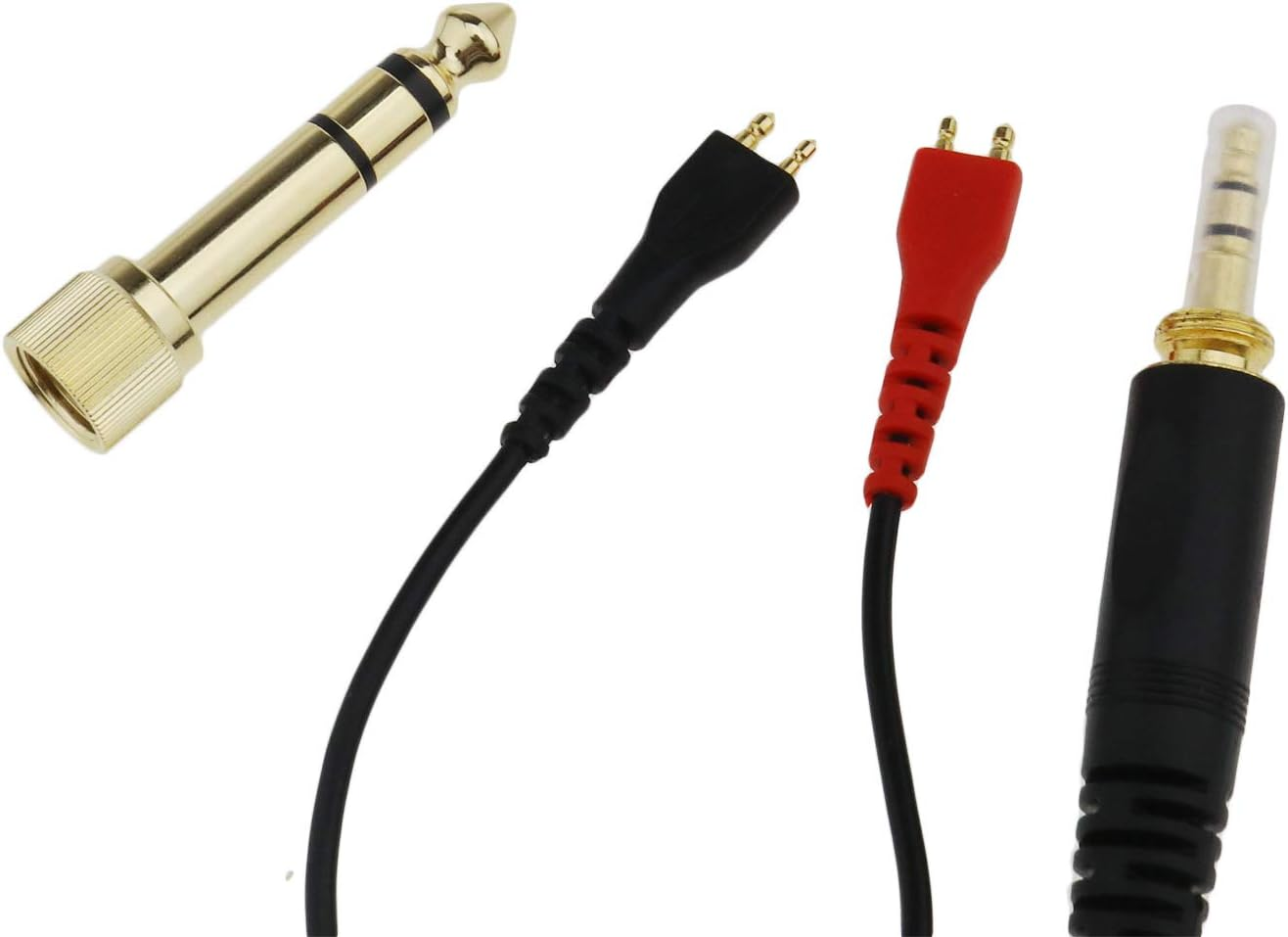 2.5M Audio Cable Wire Replacement Compatible with Sennheiser HD25-SP Headphones image number 2
