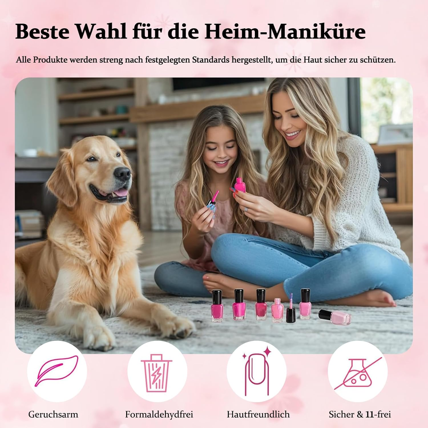 Quick-Drying Shiny Nail Polish Quick-Drying Non-Toxic Water-Based Nail Polish for Women Girls image number 4