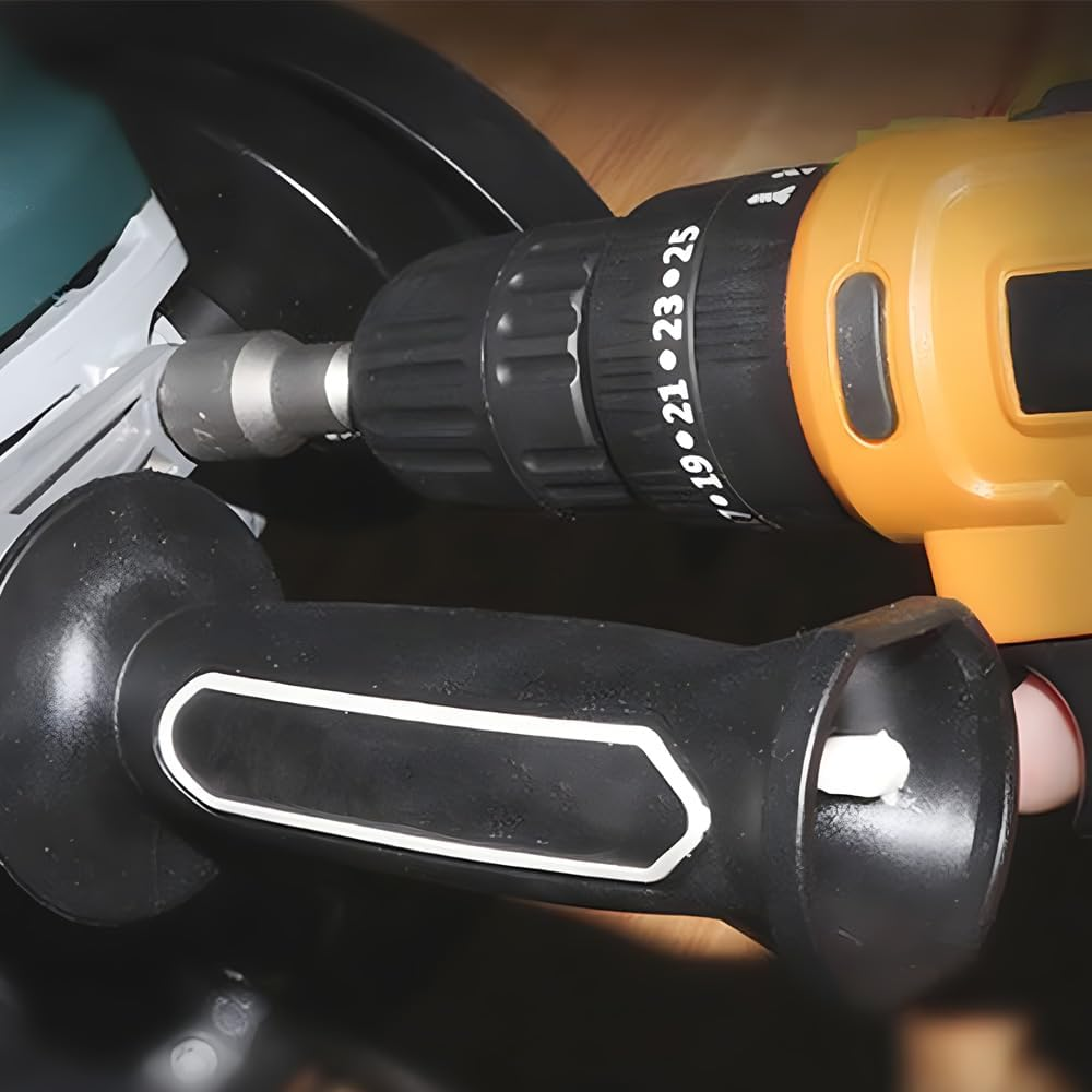 Saipe 5Pcs Power Screwdriver Nut Driver Bit Set Sizes 13Mm 1/4&rdquo; Hex Shank Impact Nuts Driver Drill Bits Metric Wrench Socket Bit image number 5