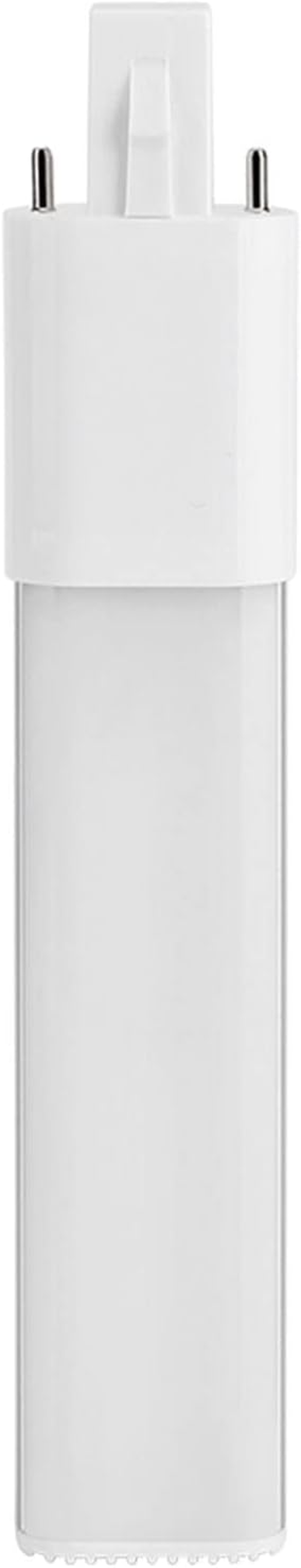 6W LED Tube Light, 28Pcs 2835 LED, Cool White 6000K, G23 GX23 Base, Premium Aluminum ABS Shel (G23)