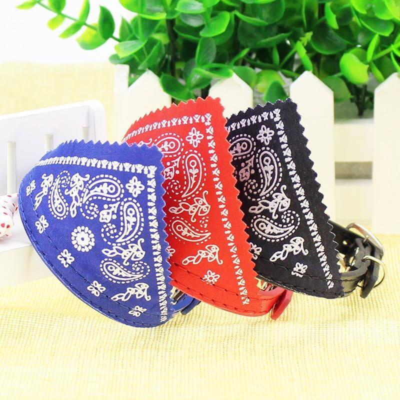 Walquicks 3 Pack Pet Triangle Scarf, Bib with Adjustable Buckle Pet Dog Cat Neck Scarf Bandana Collar Neckerchief Accessory for Dog Cat Decoration, Small Size image number 4