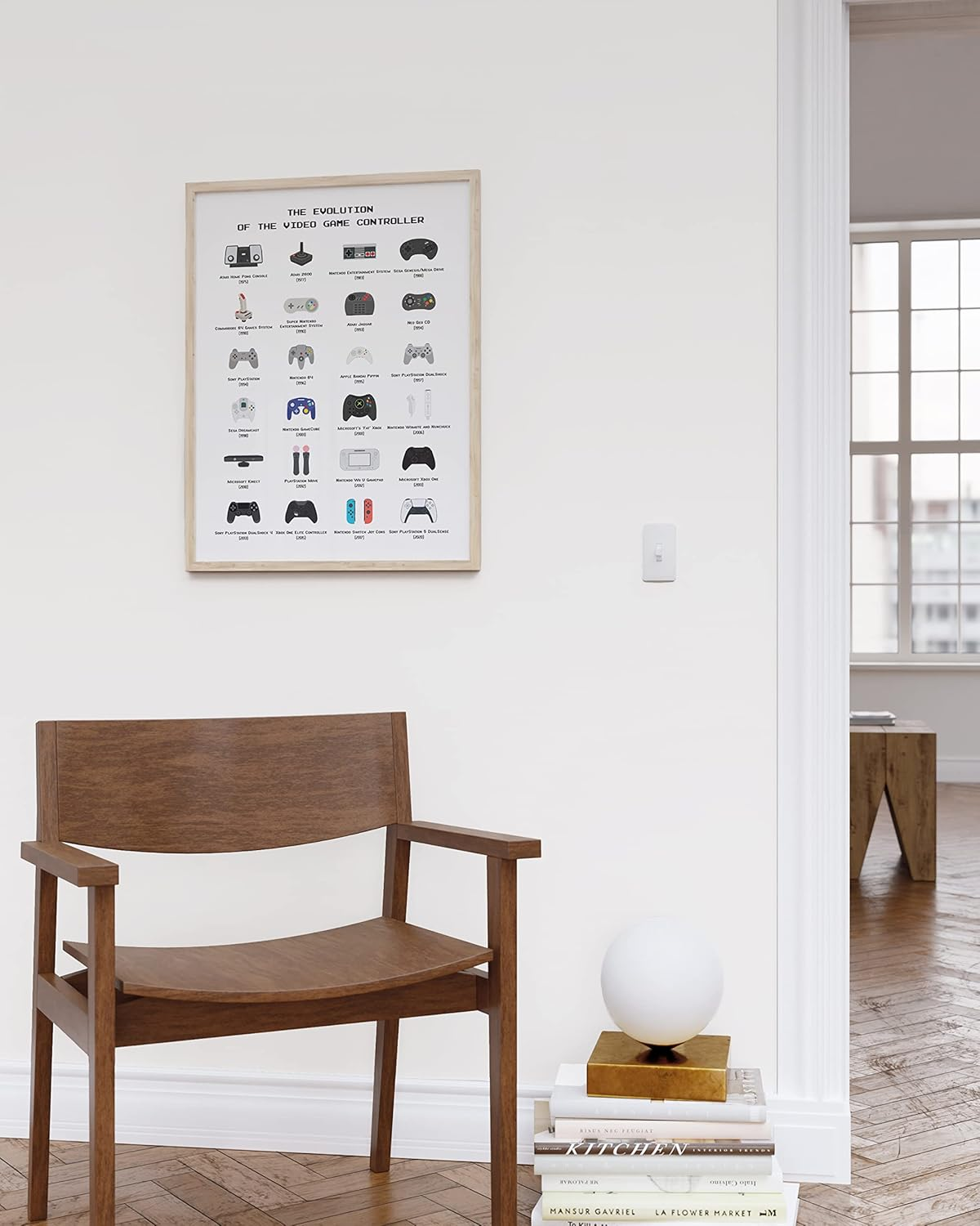 Retro Video Game Posters for Walls by Haus and Hues | Video Game Wall Art and Gamer Poster | Gamer Decor for Boys Room | Gamer Wall Art Video Game Prints | Game Room Decor UNFRAMED (12X16) image number 4