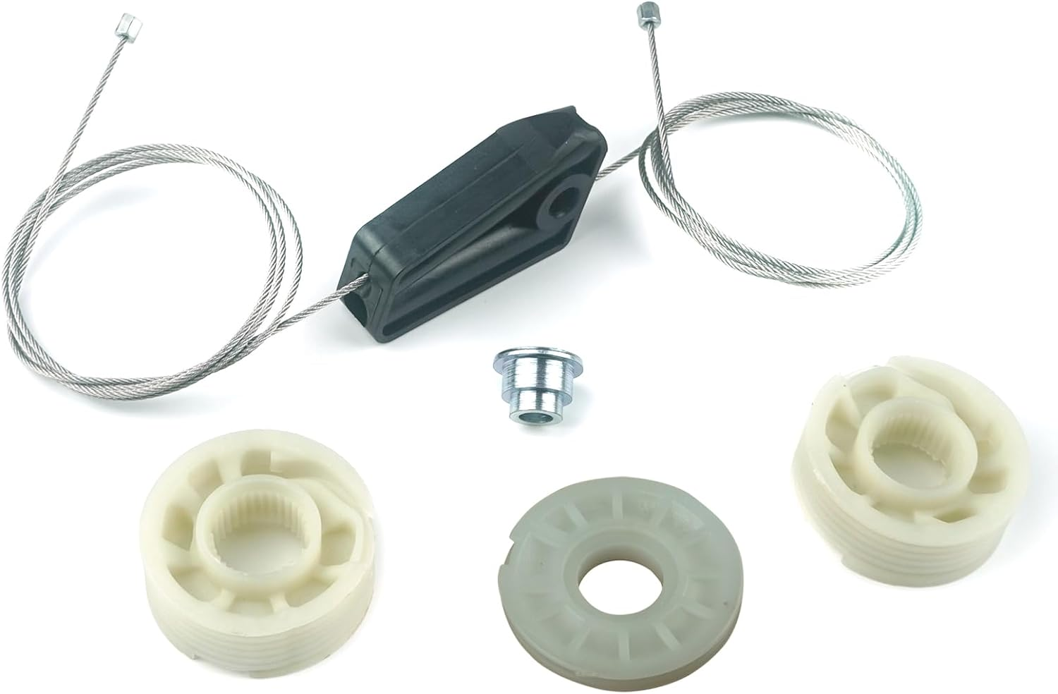 Bross Rear Quarter Window Regulator Set 51377111017 51377111018 Compatible with Mini Cooper One R52 R57 Convertible image number 1