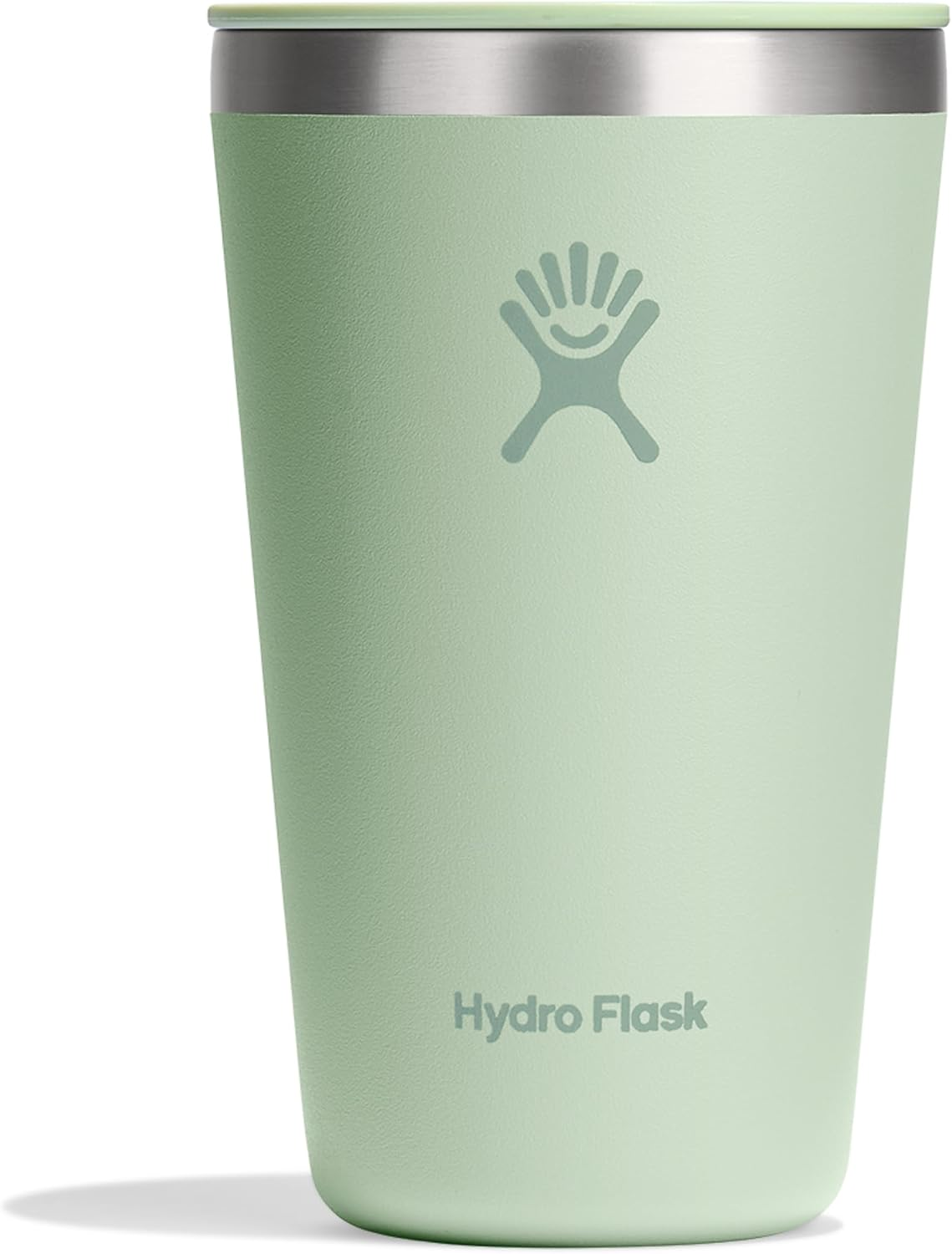 HYDRO FLASK - All around Tumbler 355 Ml (12 Oz) with Closable Spill Proof Press-In Lid - Stainless Steel Double Wall Vacuum Insulated - Surf