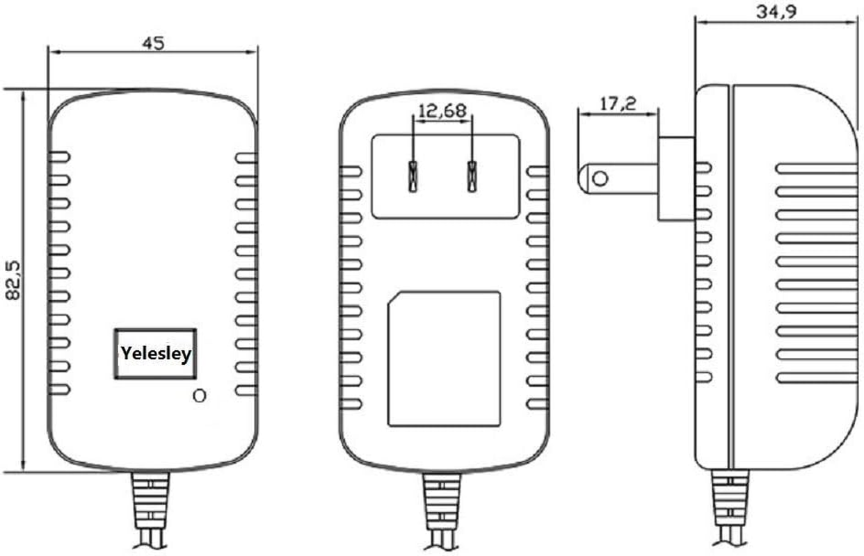 AC to DC Converter 2A 24W Car Cigarette Lighter Socket 110-240V to 12V AC/DC Power Adapter image number 4