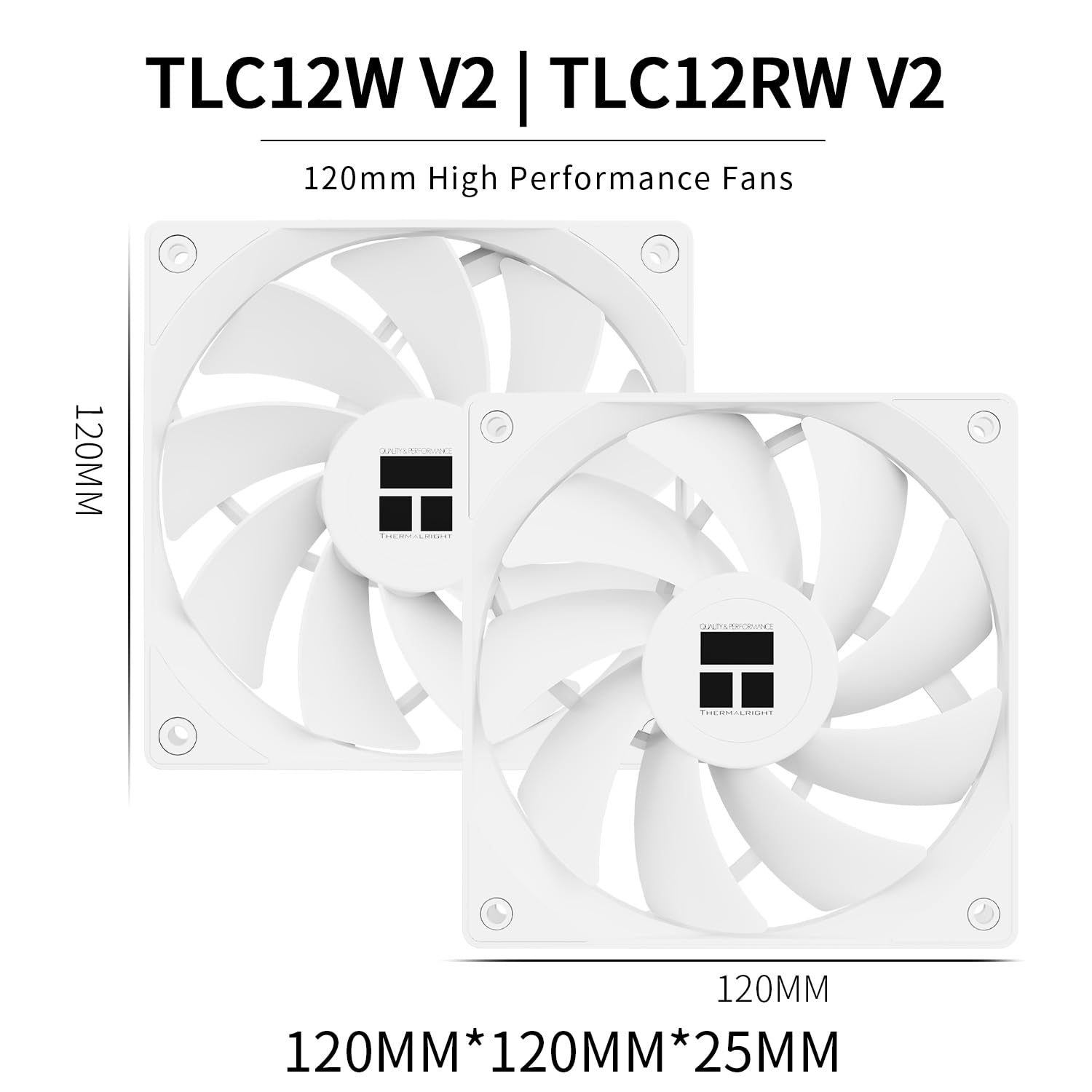 Thermalright Burst Assassin 120 Vision White CPU Cooler, 2.4Inch IPS Display LCD Screen with 320X240 Resolution,Computer High Performance Radiator,For LGA1851/1700 and Am4/Am5,156Mm High CPU Cooling image number 6