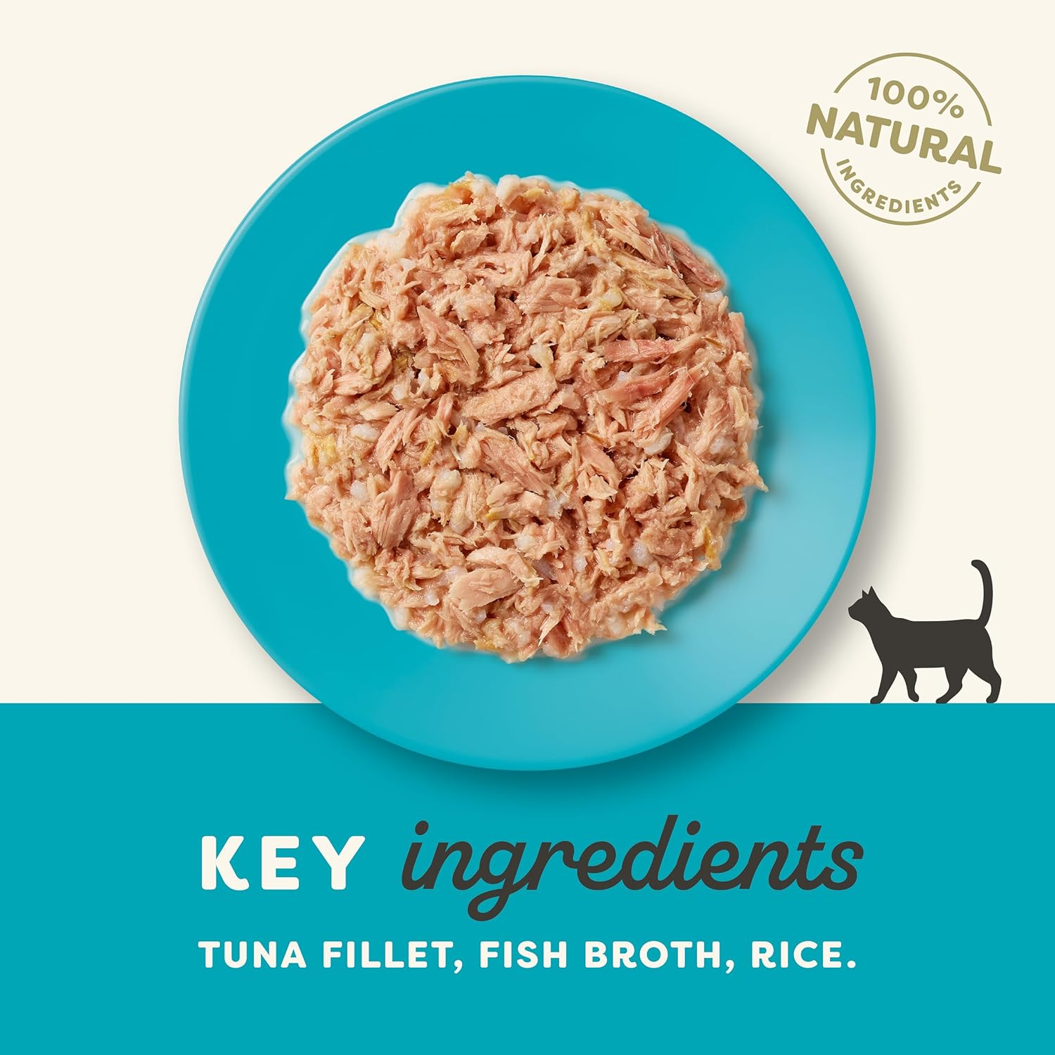 Applaws 100% Natural Wet Cat Food Tuna Fillet in Broth Tin 70G (Pack of 32), Limited Ingredients Pet Food image number 1