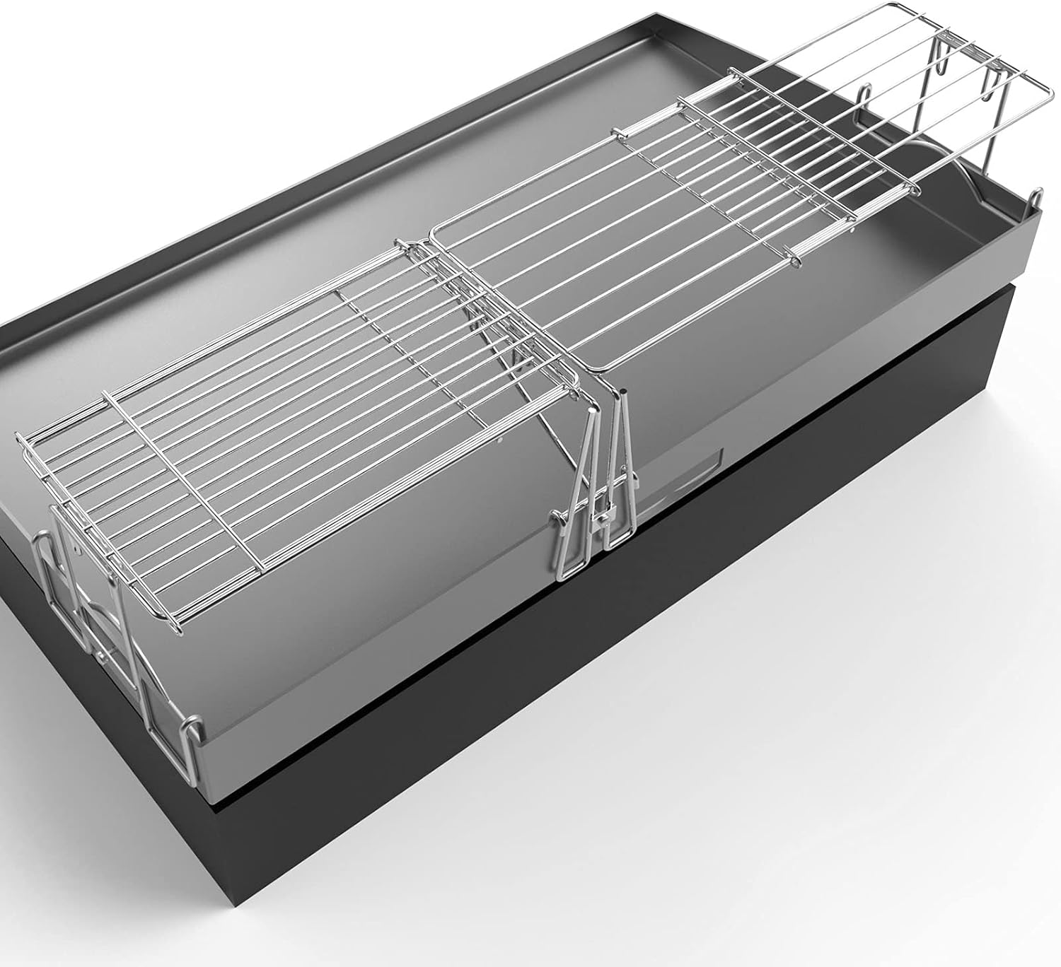 Adjustable Warming Rack for Blackstone 17-36 Inch Griddles, Weber 28" Griddle, Camp Chef & Pit Boss Tabletop Griddles image number 4